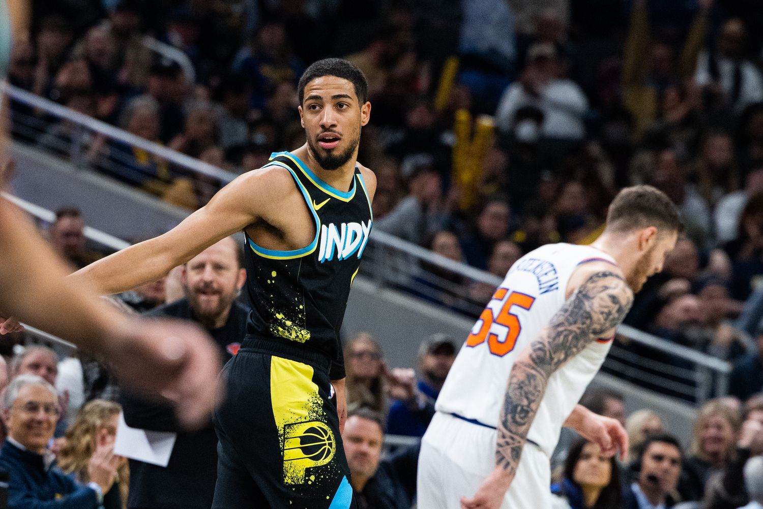 Tyrese Haliburton Indiana Pacers New York Knicks